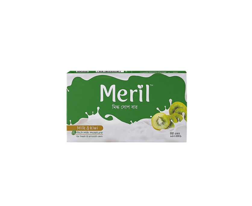 150g  Meril Milk Kiwi Soap 