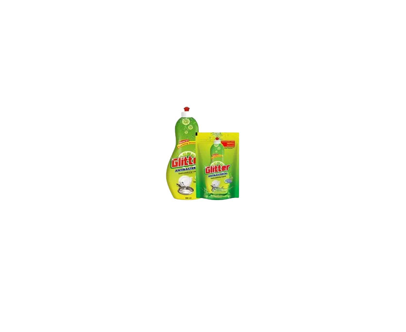 Glitter Dish washing liquid 500ml (with 250ml free Refill)