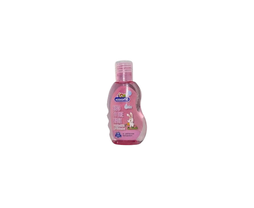 100ml Kodomo Head to Toe Wash (Pink Hanabaki)