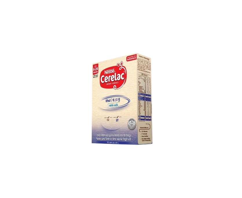 350g Nestle Cerelac Stage-1 Wheat & Milk  (6 to 24 months)
