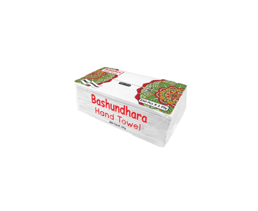 Bashundhara Hand Towel 200Pcs (2ply)