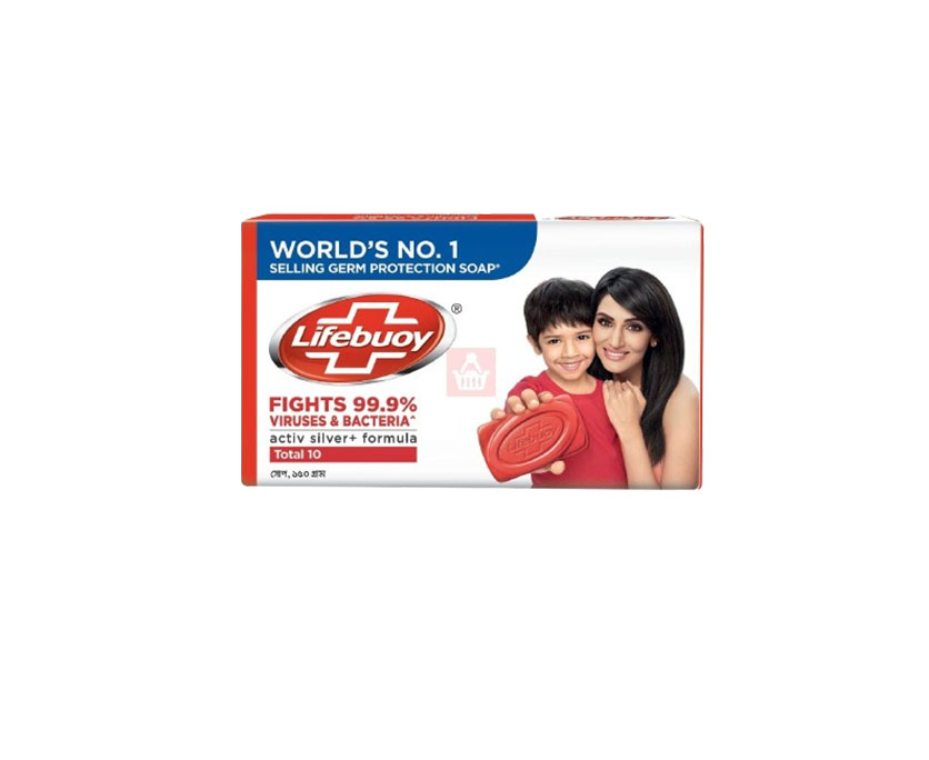 150g   Lifebuoy (total 10) Soap