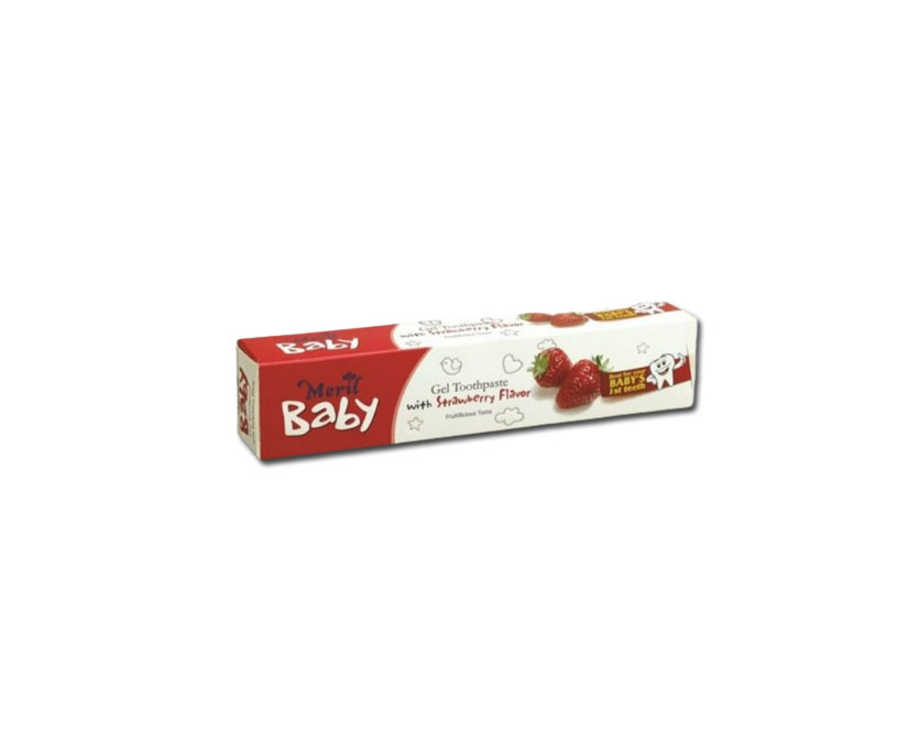 Meril Baby Gel Toothpaste 45g (straw berry)
